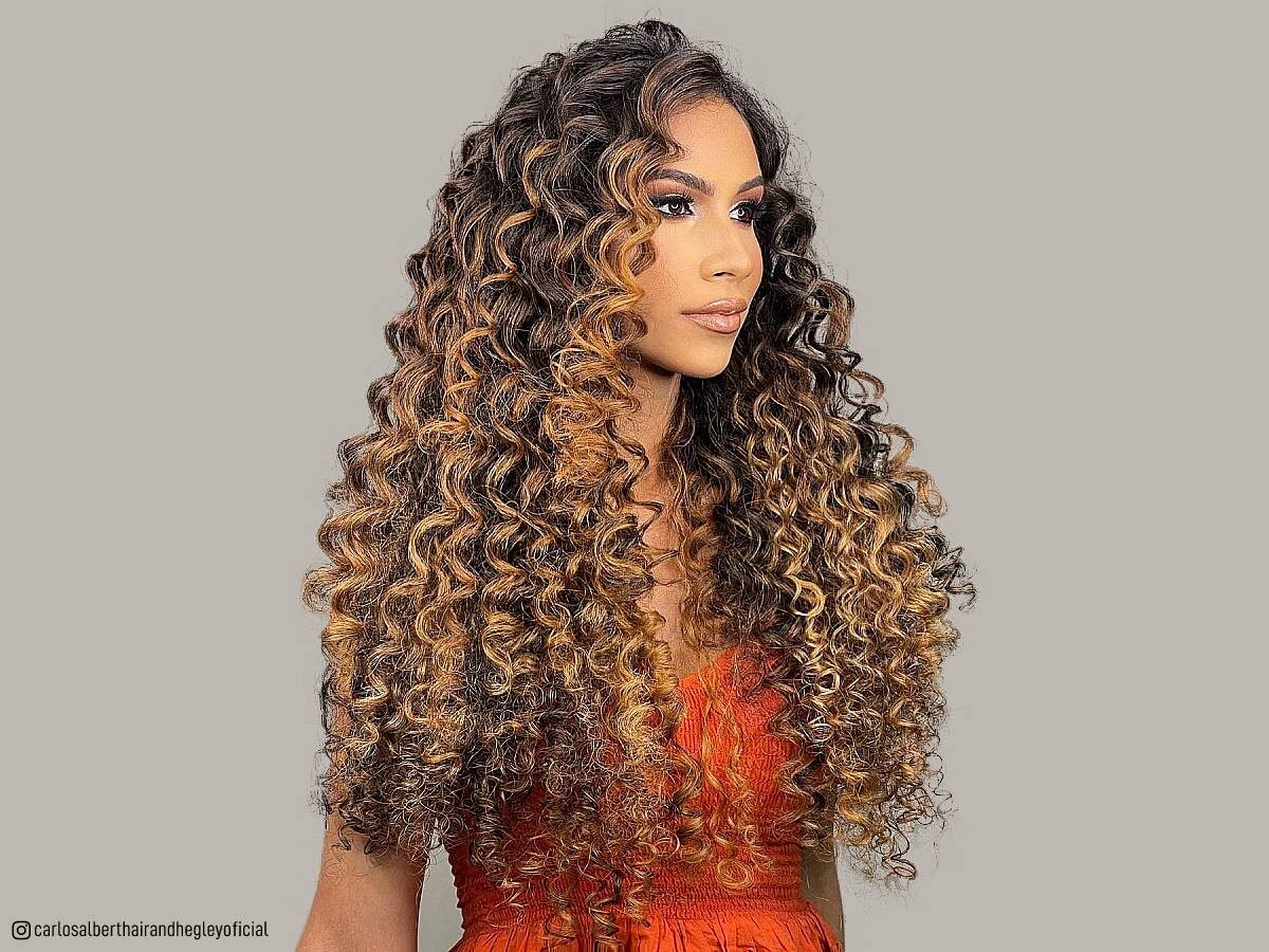 14 Easy Hairstyles For Long Curly Hair